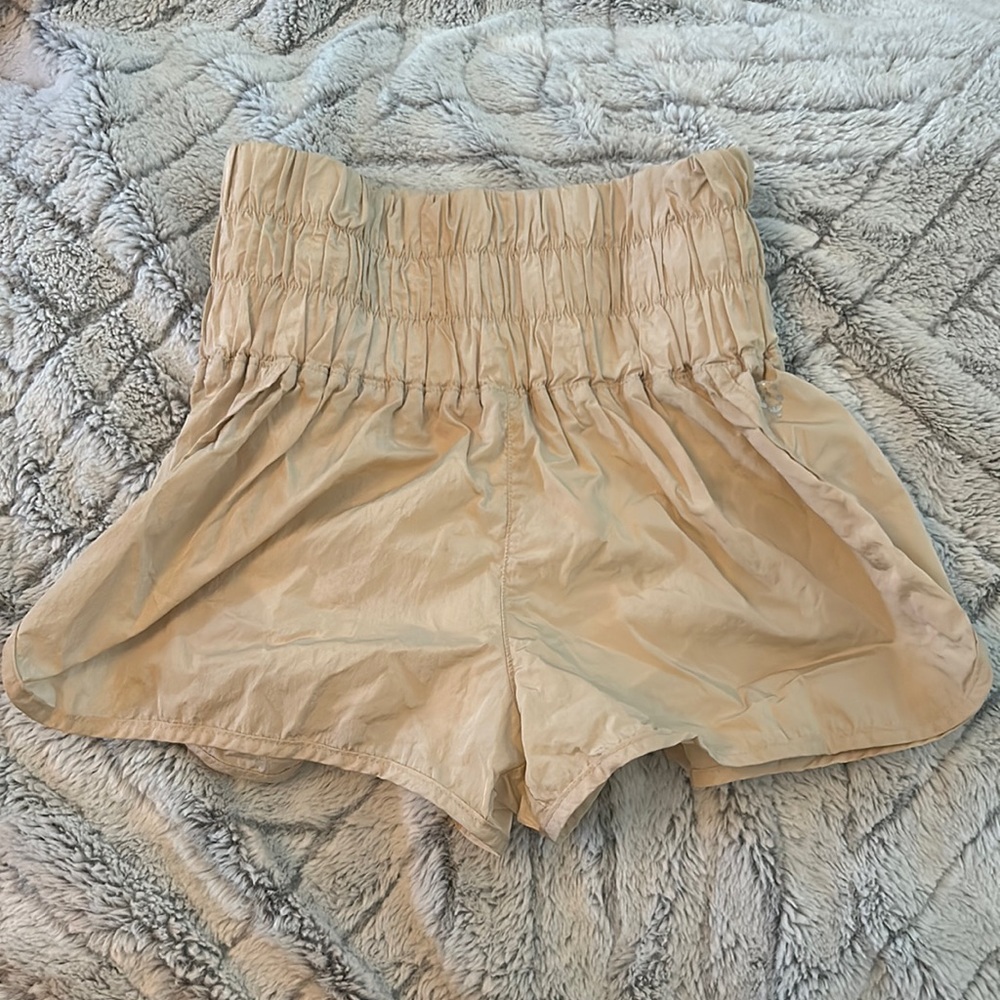 Free People FP The Way Home Shorts small ivory cream